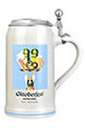 Oktoberfestkrug 2025 mit Zinndeckel