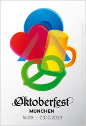 Aktuelles Oktoberfestplakat 2023 (RAW der Stadt München)