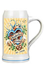 Offizieller Oktoberfestkrug 2021 - 1 Liter Steinkrug ohne Deckel