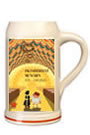 Offizieller Oktoberfestkrug 2022 - 1 Liter Steinkrug ohne Deckel
