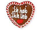 Lebkuchenherz "Ich hab Dich lieb"