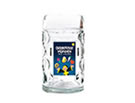 Glaskrug Stamperl (4cl) - Isarseidel als Schnapsglas vom Oktoberfest 2012