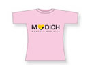 Rosa Girlie-Shirt "München mag Dich"