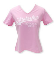Girlie-Shirt "Oktoberfest" (rosa) 