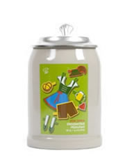Steinkrug "Oktoberfest München" mit Zinndeckel (0,5 Liter)