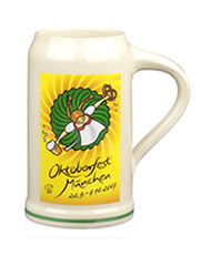 Oktoberfestkrug 2007 - Jahreskrug aus München (1 Liter)