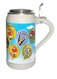 Oktoberfest Sonderkrug "50er Jahre" mit Deckel