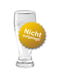 Oktoberfest 2017 - 4cl Mini Weissbierglas als Schnapsglas - Mini Weizenglas als Bierglas vom Oktoberfest München