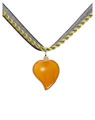 Schmuck zum Dirndl - Edler Trachtenschmuck "Golden Heart"